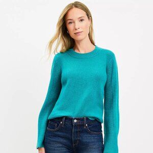 Loft Ribtrim Flare Sleeve Sweater